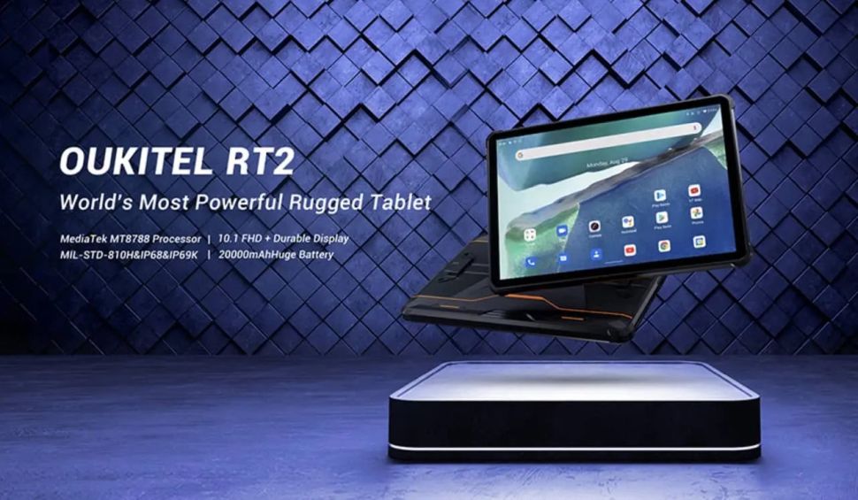 OUKITEL RT2: tablet impermeável sai de R$ 4,4 mil por R$ 1,3 mil