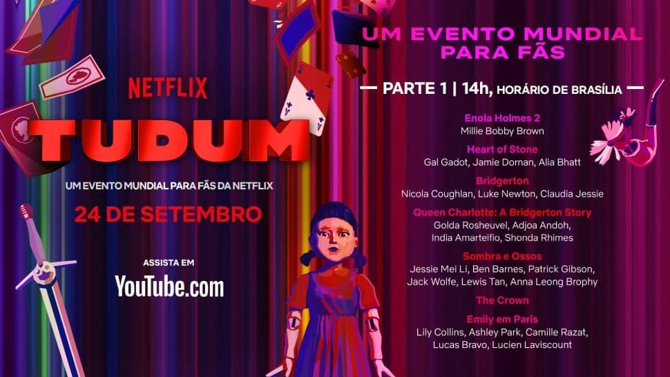 Tudum: confira como será o evento online para fãs da Netflix